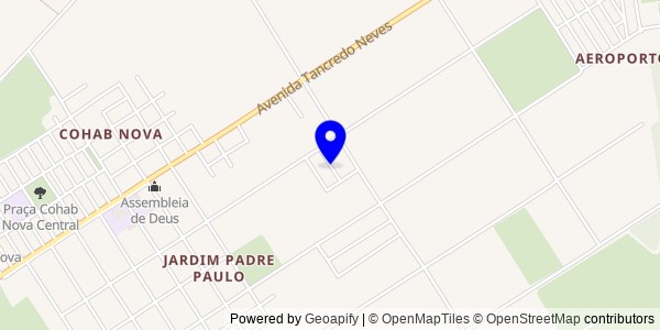 Mapa de Itaúba - Nutricionistas