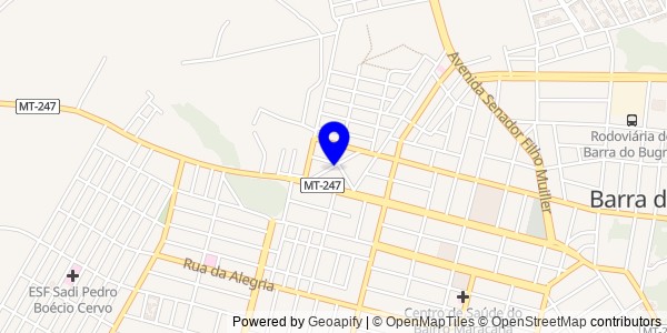 Mapa de Nobres - Nutricionistas