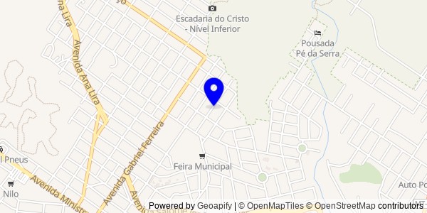 Mapa de Alto Araguaia - Fisioterapeutas