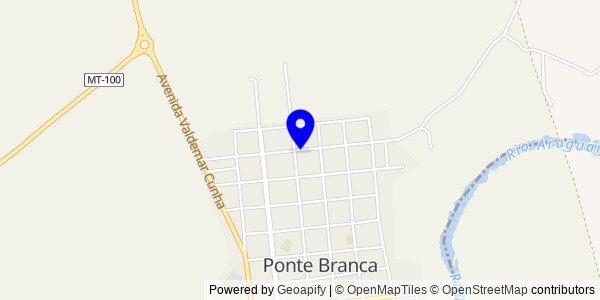 Mapa de Dom Aquino - Nutricionistas