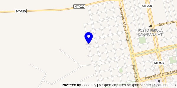 Mapa de Rio Branco - Fisioterapeutas