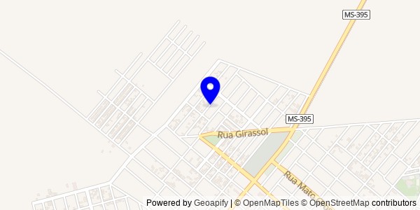 Mapa de Bataguassu - Fisioterapeutas