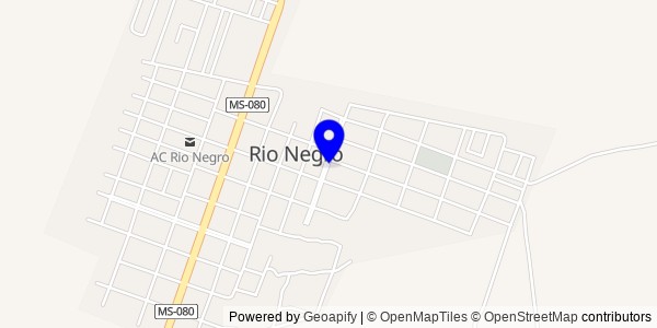 Mapa de Rio Negro - Fisioterapeutas