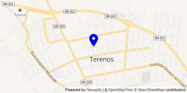 Mapa de Terenos - Nutricionistas