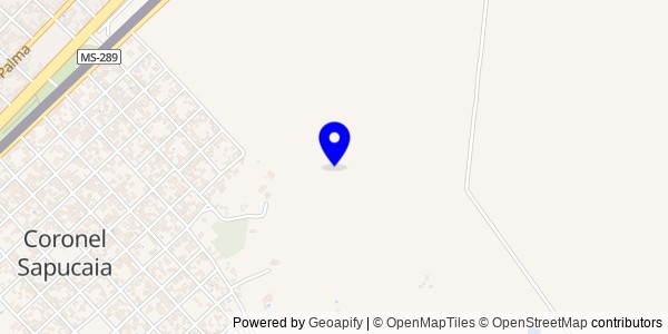Mapa de Coronel Sapucaia - Fisioterapeutas