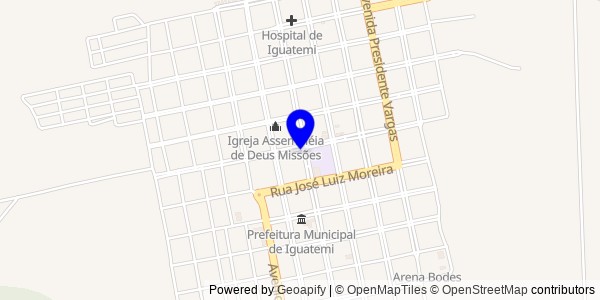 Mapa de Iguatemi - Fisioterapeutas