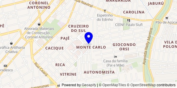 Mapa de Juti - Fisioterapeutas