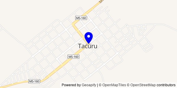 Mapa de Tacuru - Fisioterapeutas