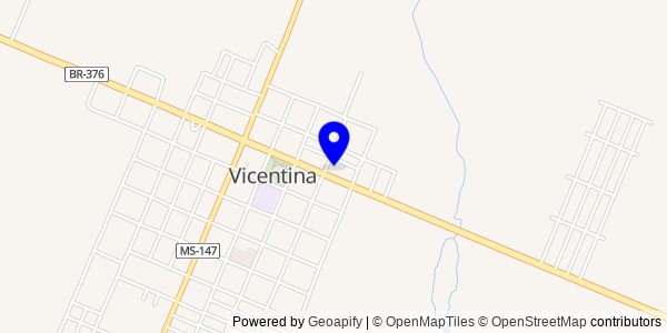 Mapa de Vicentina - Nutricionistas