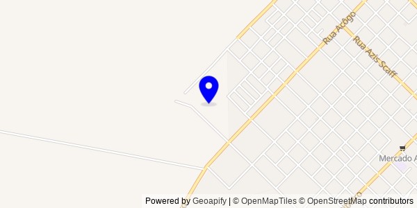 Mapa de Anastácio - Nutricionistas