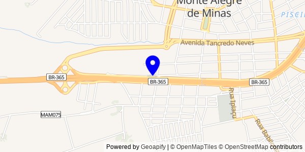 Mapa de Ituiutaba - Nutricionistas