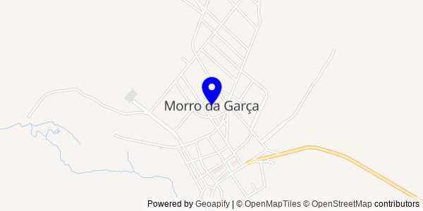 Mapa de Morro da Garça - Nutricionistas