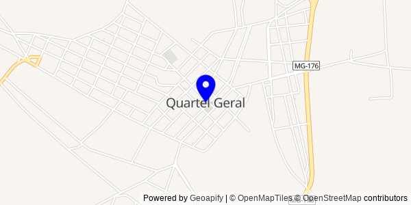 Mapa de Quartel Geral - Nutricionistas