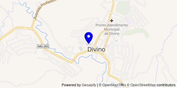 Mapa de Divino - Nutricionistas