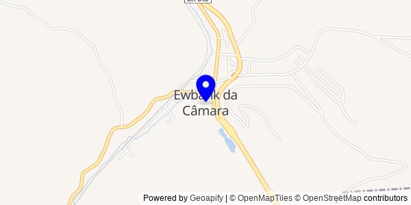 Mapa de Ewbank da Câmara - Fisioterapeutas