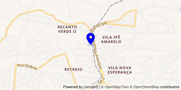 Mapa de Recreio - Nutricionistas