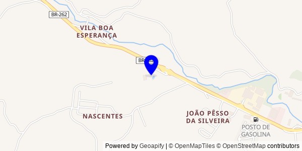 Mapa de Ubá - Nutricionistas