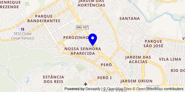 Mapa de Ipanema - Fisioterapeutas