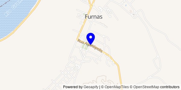 Mapa de Alpinópolis - Nutricionistas