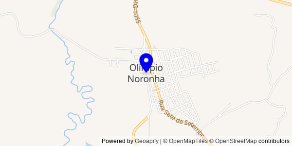 Mapa de Olímpio Noronha - Fisioterapeutas