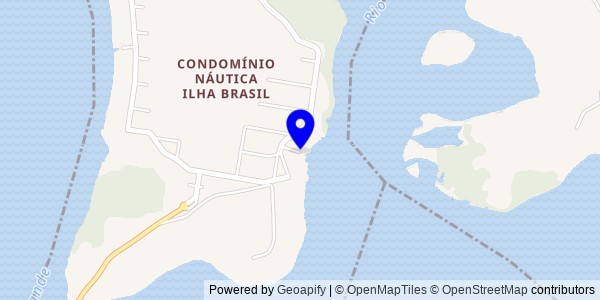 Mapa de Ingaí - Nutricionistas