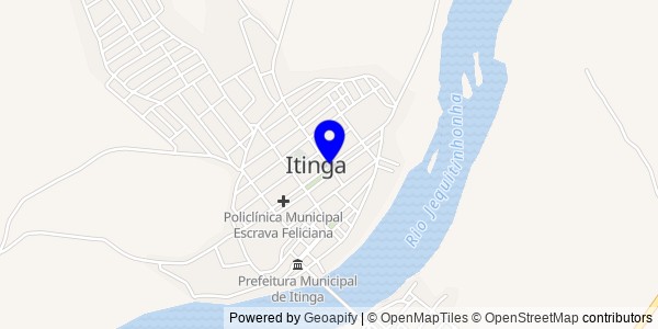 Mapa de Itinga - Fisioterapeutas
