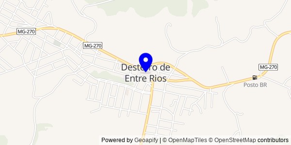 Mapa de Desterro de Entre Rios - Fisioterapeutas