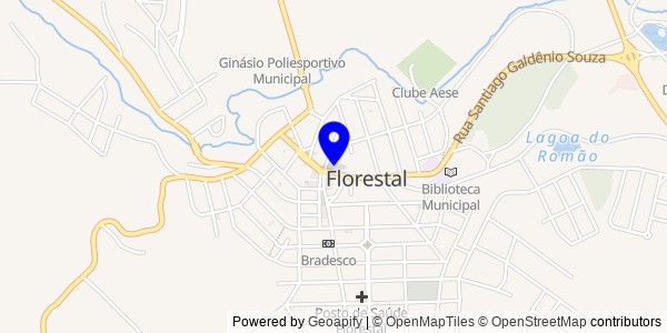 Mapa de Florestal - Nutricionistas