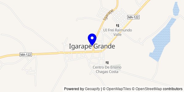 Mapa de Igarapé - Fisioterapeutas