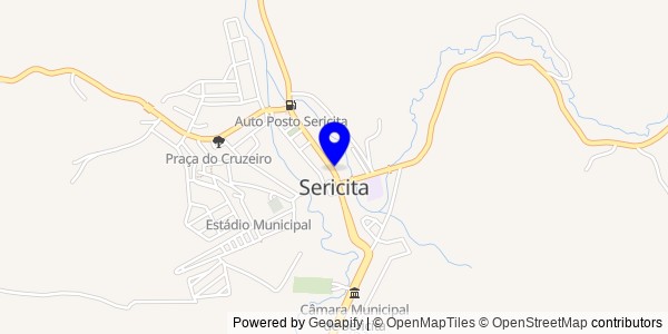 Mapa de Jequitibá - Fisioterapeutas