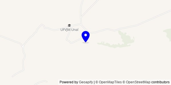 Mapa de Unaí - Fisioterapeutas