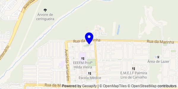 Mapa de Acará - Nutricionistas