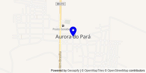 Mapa de Aurora do Pará - Nutricionistas