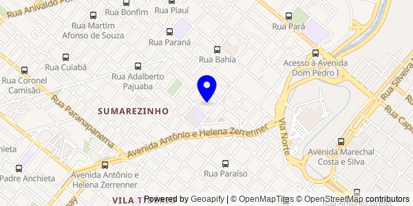 Mapa de Cametá - Fisioterapeutas