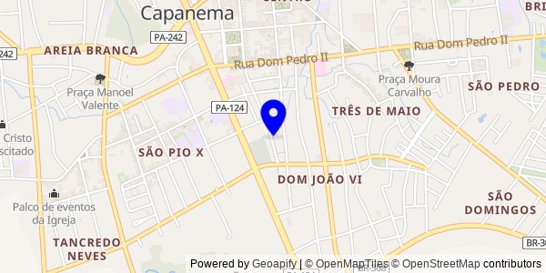 Mapa de Capanema - Nutricionistas