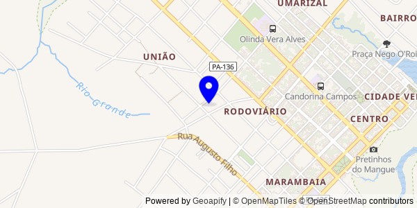 Mapa de Curuçá - Fisioterapeutas