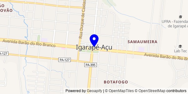 Mapa de Igarapé-Açu - Nutricionistas