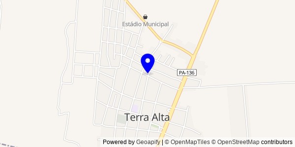 Mapa de Terra Alta - Nutricionistas