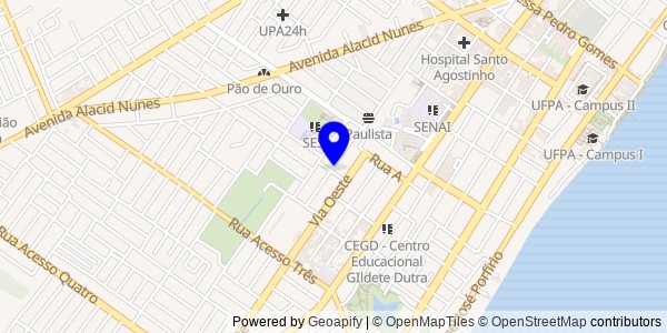 Mapa de Tomé-Açu - Fisioterapeutas