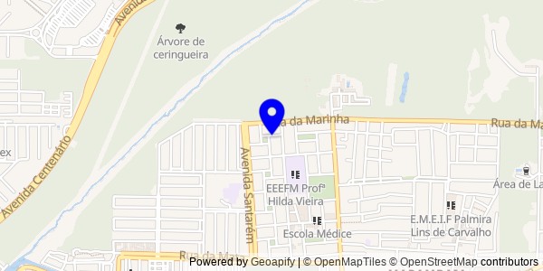 Mapa de Itupiranga - Nutricionistas