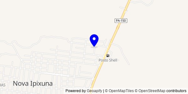 Mapa de Nova Ipixuna - Fisioterapeutas
