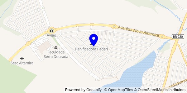 Mapa de Paragominas - Fisioterapeutas