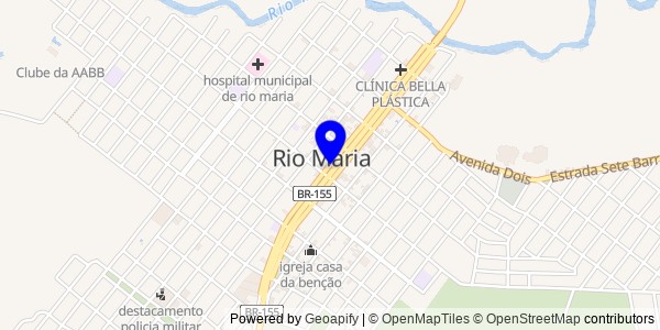 Mapa de Rio Maria - Nutricionistas
