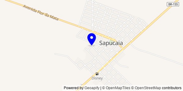 Mapa de Sapucaia - Nutricionistas