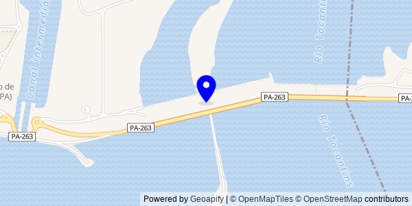 Mapa de Tucuruí - Fisioterapeutas