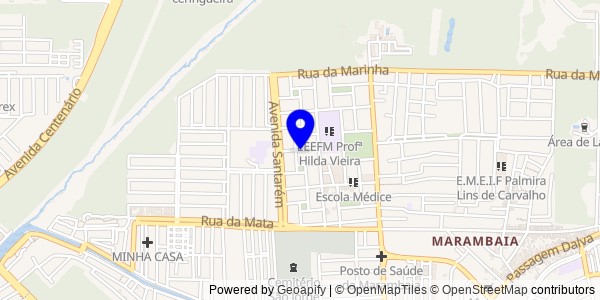 Mapa de Anajás - Fisioterapeutas