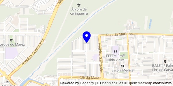 Mapa de Chaves - Nutricionistas