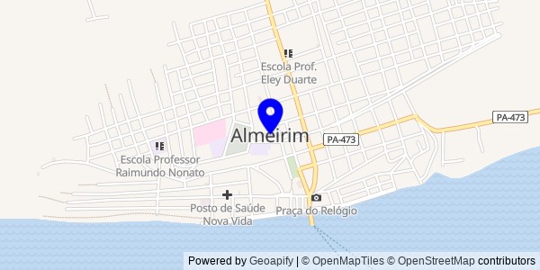 Mapa de Almeirim - Fisioterapeutas