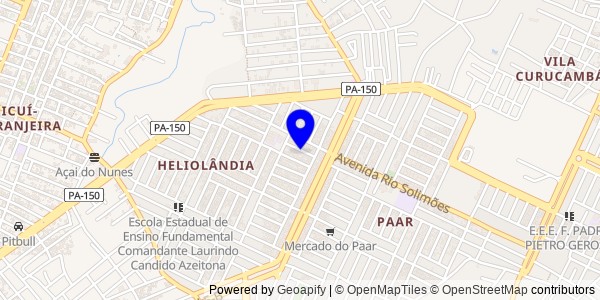 Mapa de Belterra - Fisioterapeutas