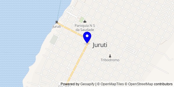 Mapa de Juruti - Nutricionistas